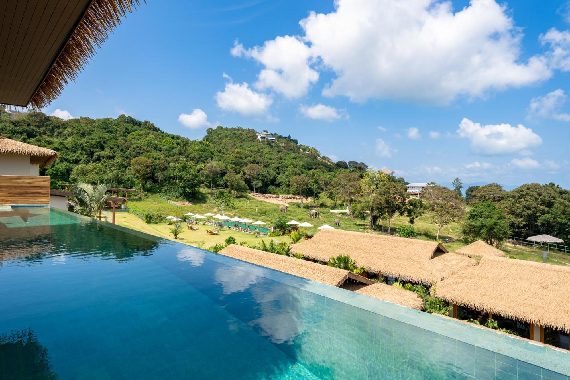 Wild Cottages Elephant Sanctuary Resort Amphoe Koksamui 외부 사진
