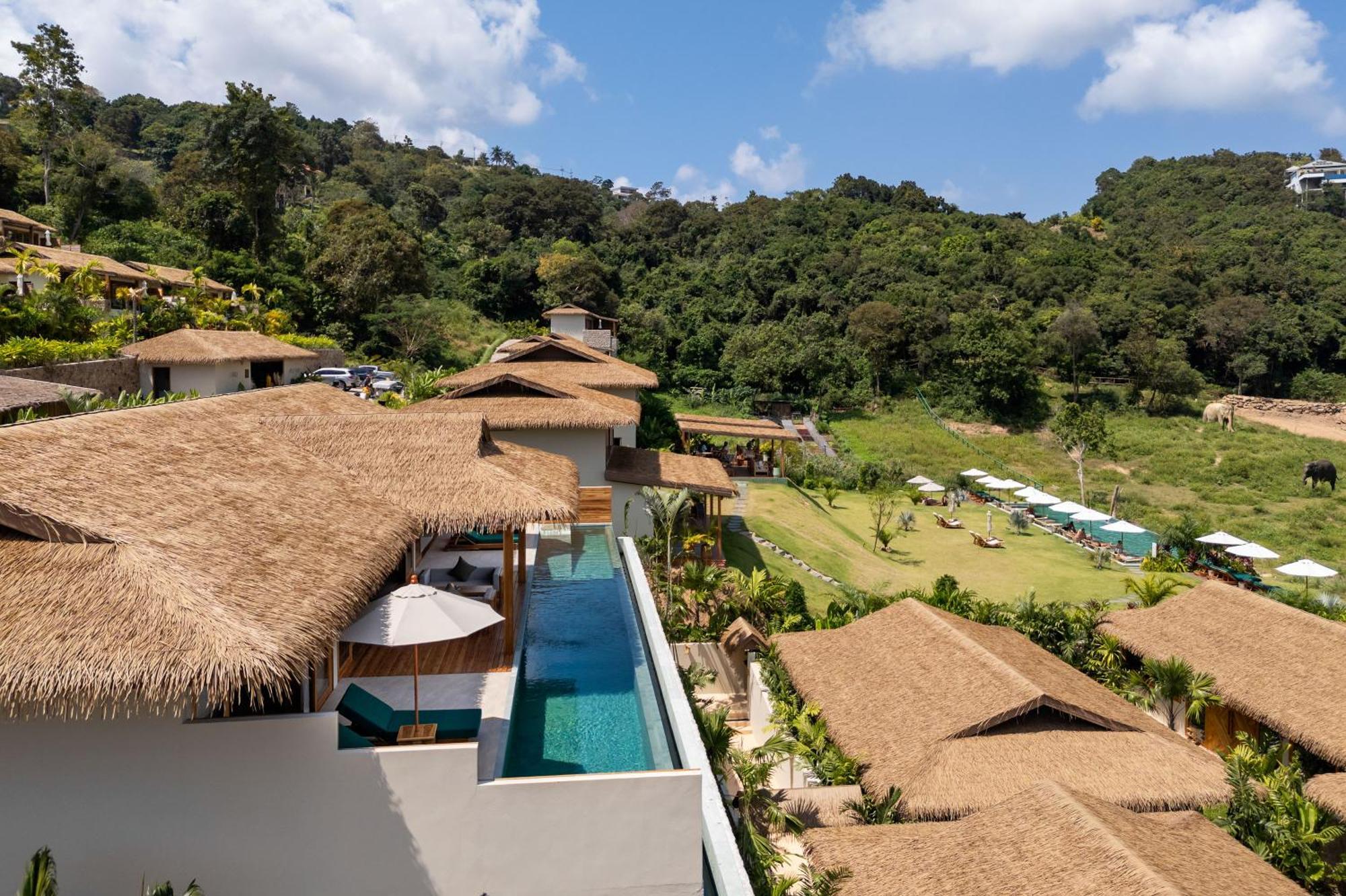 Wild Cottages Elephant Sanctuary Resort Amphoe Koksamui 외부 사진